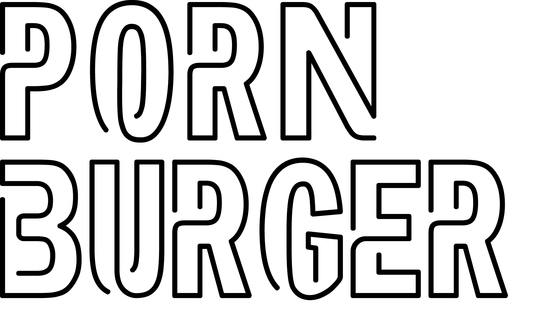Porn Burger logo